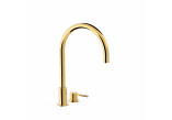 Mit zwei haltern Waschtischarmatur Tres Study-Colors, stehend, Höhe 373mm, Finish 24k golden