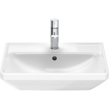 Wandwaschtisch/mit Unterschrank Duravit D-Neo, 100,5x48cm, z Überlauf, Hahnloch, weiß