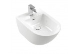 Bidet hängend Villeroy&Boch Subway 3.0, 56x37,5 cm, Weiss Alpin