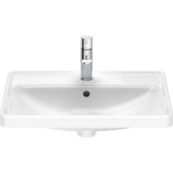 Wandwaschtisch Duravit D-Neo, 45x35cm, ohne Überlauf, Hahnloch, weiß