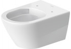 Becken Toiletten- hängend Duravit D-Neo Rimless, 54x37cm, bez rantu spłukującego, Halterung Durafix, 4,5 l, UWL klasa 1, weiß