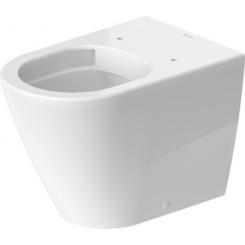 Becken Toiletten- hängend Duravit D-Neo Rimless, 54x37cm, bez rantu spłukującego, 4,5 l, UWL klasa 1, weiß