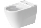Becken Toiletten- stehend Duravit D-Neo Rimless, 58x37cm, Abfluss poziomy, bez rantu spłukującego, 4,5 l, UWL klasa 1, weiß