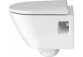 Becken Toiletten- hängend Duravit D-Neo Rimless, 54x37cm, bez rantu spłukującego, 4,5 l, UWL klasa 1, weiß