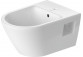 Bidet hängend Duravit D-Neo Rimless, 54x37cm, Halterung Durafix, weiß