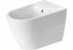 Bidet hängend Duravit D-Neo Rimless, 54x37cm, z Überlauf, Hahnloch weiß