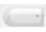 Badewanne rechteckig Duravit D-Neo, 150x75cm, Acryl-, 1 Rückenlehne ukośnie, weiß