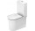 Becken für kompakt-wc WC Duravit White Tulip Rimless, 65x37cm, bez rantu spłukującego, 4,5 l, UWL klasa 1, weiß
