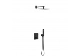 Set prysznicowo-wannowy Excellent Krotos, Unterputz, Armattur thermostatisch, 2 wyjścia wody, schwarz matt