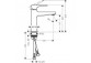 Waschtischarmatur stehend Hansgrohe Metropol 110 EcoSmart Chrom - sanitbuy.pl