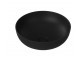 Aufsatzwaschtisch Massi Molis Black, rund, 38cm, ohne Überlauf, schwarz
