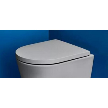 Sitz WC Laufen Kartell by Laufen, mit Softclosing, zdejmowalna, rund, weiß