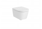 Becken WC hängend Roca Inspira Rimless Compacto 37x48 cm, weiß matt