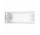 Badewanne rechteckig Novellini Sense 4, 170x75cm, Gestell, wersja standard, z armatturą, ohne Verkleidung, weiß matt