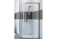 tür suwane huppe aura elegance , 900 x 900 mm, glas silbern matt , transparent- sanitbuy.pl