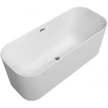 Villeroy & Boch Finion Duo Badewanne freistehend 170x70 cm STONE WHITE CeramicPlus