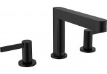 Waschtischarmatur mit 3 anschlüssen Hansgrohe Finoris, stehend, Höhe 187mm, Set Ablauf- push-open, Chrom