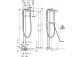 Wannenarmatur freistehend Hansgrohe Finoris, Einhebel-, 2 wyjścia wody, Dusch-Set, Chrom