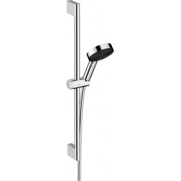 Dusch-set Hansgrohe Pulsify Select 105 3jet Relexation, Handbrause mit Schlauch i drążkiem 65cm, Chrom