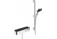 Duschsystem Hansgrohe Pulsify Select 105 3jet Relexation, Handbrause mit Schlauch, drążkiem i baterią termostatyczną, Chrom
