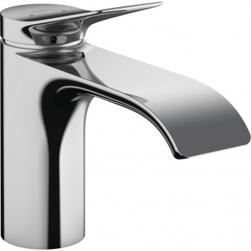 Waschtischarmatur Hansgrohe Vivenis, stehend, Einhebel-, Höhe 139mm, Set Ablauf-, Chrom