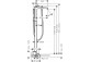 Wannenarmatur freistehend Hansgrohe Finoris, Einhebel-, 2 wyjścia wody, Dusch-Set, Chrom