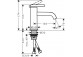 Waschtischarmatur Axor One, stehend, Höhe 155mm, Halter dźwigniowy, Set Ablauf-, Chrom