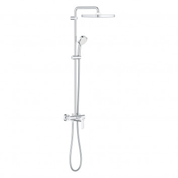 Duschsystem Grohe Tempesta Cosmopolitan System 250, Aufputz-, Armatur Einhebel-, 2 wyjścia wody, Chrom