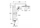 Duschsystem Grohe Tempesta Cosmopolitan System 250, Aufputz-, Armatur Einhebel-, 3 wyjścia wody, Chrom