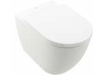 Becken stehend WC Villeroy&Boch Subway 3.0, 60x37cm, bez kołnierza, TwistFlush, Stone White CeramicPlus