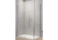 Front für Duschkabine Radaway Nes 8 Black KDS I 140, Tür rechts, Glas transparent, 1400x2000mm, schwarz profil