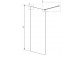 Duschkabine Walk-In Radaway Modo New Black II Factory 50, Glas transparent, wys. 200cm, profil schwarz- sanitbuy.pl