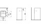Waschtisch freistehend Laufen Kartell by Laufen, 43,5x37,5cm, ukryty Abfluss, ohne Überlauf, Hahnloch, weiß