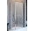 Duschkabine asymmetrisch Radaway Nes PTD 80x100cm, Tür 2-teilig, Glas transparent, profil Chrom