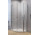 Duschkabine halbrund Radaway Eos PDD I, Teil links, 80cm, Glas transparent, profil Chrom