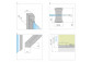 Kabine Dusch- Radaway Eos KDJ B, links, 80x80cm, Glas transparent, profil Chrom