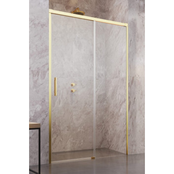 Tür Dusch- für die Nische Radaway Euphoria DWJ, links, 130cm, Glas transparent, profil Chrom