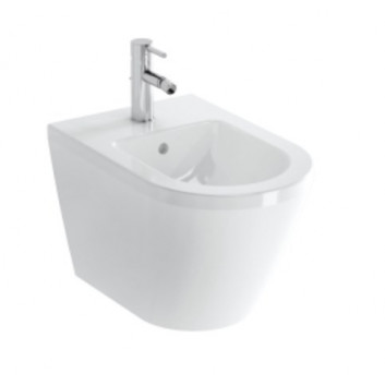 Becken WC abgehängt Vitra Integra, 50x35,5cm, bezrantowa, weiß