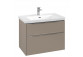 Schrank Unterbau- Villeroy&Boch Subway 3.0. 973x576x462mm, 2 szuflady, taupe