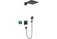 Duschsystem Hansgrohe Raindance E, Unterputz, Armattur thermostatisch ShowerSelect, 2 wyjścia wody, schwarz matt