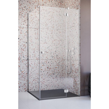 Duschkabine Radaway Torrenta KDJ, 100x90cm, rechts, Glas transparent, profil Chrom