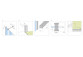 Duschkabine Radaway Torrenta KDJ, 100x80cm, links, Glas transparent, profil Chrom