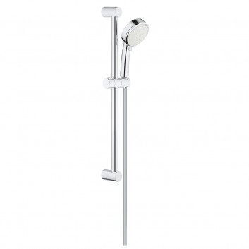 Dusch-set Grohe Tempesta 100, Handbrause 2-Funktions- mit Schlauch 175cm i drążkiem 60cm, Chrom