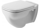 Becken WC hängend Duravit D-Code, 56x36cm, HygieneGlaze, weiß