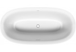 Badewanne freistehend Duravit LUV, 180x85cm, weiß