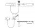 Dusch-set Hansgrohe WallStoris, Aufputz-, Armattur thermostatisch, 1 wyjście wody, mit Korb, wieszakiem i suwakiem, schwarz matt