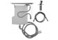 System odprowadzania słuchawki prysznicowej für den Wannenrand Gessi Rilievo, warm bronze brushed PVD