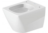 Wand-wc wc Duravit Viu Compact, 48x37cm, Rimless, bez rantu, Halterung Durafix, HygieneGlaze - weiß