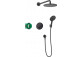 Duschsystem Hansgrohe Raindance S 240 1jet ShowerSelect, Unterputz, Armatur thermostatisch, Kopfbrause 24cm, Handbrause 3-Funktions, Chrom