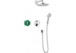 Duschsystem Hansgrohe Crometta E 240 1jet, Unterputz, Armatur Einhebel-, Kopfbrause 24x24cm, Handbrause 2-Funktions-, Chrom